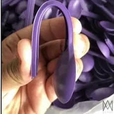 Colher sobremesa roxo açaí - 500 unidades