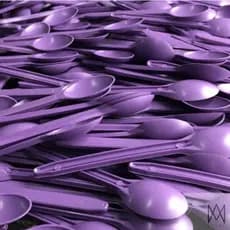 500 colheres roxa Açai para sorvetes / açaí e sobremesas