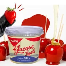 Glucose de Milho Líquida Marvi 500g (Morango do Amor