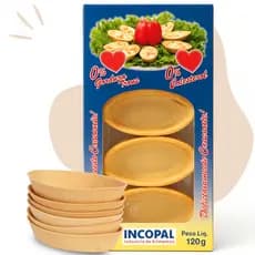 Kit  Barquetes Barquinhas Assados  Festas 40 UN / Rechear P/ Festas Incopal