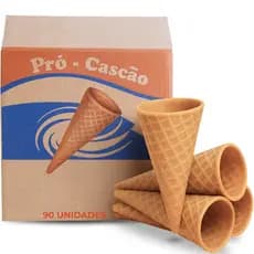 Casquinha Biscoito Doce Muito Crocante Pró Cascão ( Utilizada pelo McDonald's)