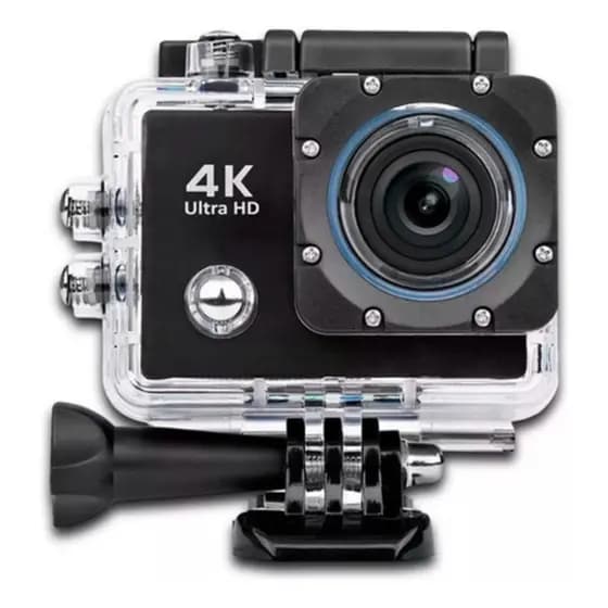 Câmera Filmadora De Esporte À Prova D'água Ultra Hd 4k Wi-fi