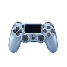 Controle USB Com Fio Estilo DualShock 4 para PS4, PC e Notebook | Gamepad Ergonômico com Vibração e Cabo Incluso