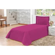 Colcha Cobre Leito Solteiro Menina / Menino  2 Peças 170 Fios Micro Fibra Matelasse