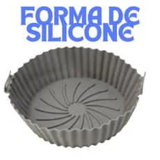 Forma De Silicone Cor Cinza 20cm 1/2/3/4 Unidades Escolha a sua Variação