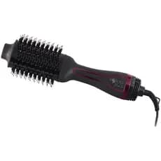 Escova de Cabelo Elétrica Seca Alisa Modela Cabelo Essenza Preta 110v