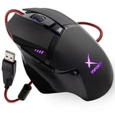 Mouse para jogo Infokit X-Soldado GM-601 preto