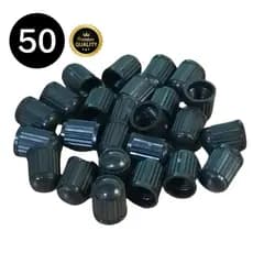 Tampinhas Tampa Plasticas Para Bico Pneu Moto Carro Bicicleta Pacote Com 50 peças Novas