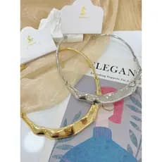 Colar Gargantilha Chocker Martelada Banhado Luxo Presentes