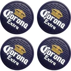 Kit 4 Porta Copo Corona -  Descanso De Copo Emborrachado