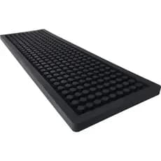 Tapete Barmat 30x10cm emborrachado pvc tapete higiênico multiuso