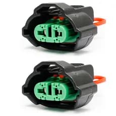 Par Conector Chicote Lampada H8 H11 H27 Farol de Milha 12v Honda Volkswagen Hyundai