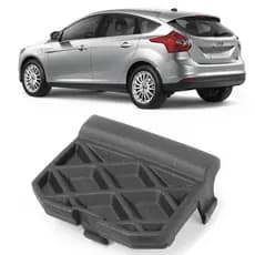 Tampa Reboque Guincho Ford Focus Hatch 2014 2015 Para-Choque Traseiro Capa Furo Hatch