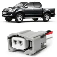 Plug Conector Bico Injetor Toyota Hilux 2.7 – Alta Qualidade