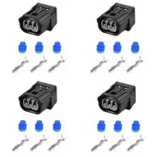 4 Plug Conector Bobina Ignição Honda New Civic 1.8 Fit 1.5 1.6 CRV 2.0 City 1.5 - DESMONTADO 1 X