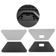 Tampa Painel Vw UP Polo Virtus Gol Saverio Voyage G7 G8 T-cross com furo sem furo USB Kit com 2 Encaixe