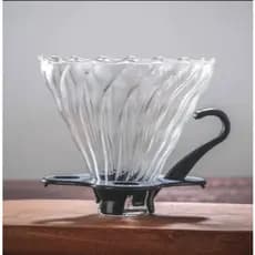 Suporte Porta Filtro De Café Vidro Coador Permanente