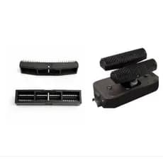 Refil 2 Lâminas Shaver Compatível Ads TS1 TS2 Pro Foil Babyliss Fx02 UV Vanish Peças Para Barbeador