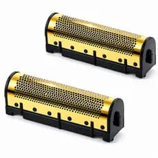 Refil 2 Telas Shaver Kemei km Tx1 Peças de Substituição barbeador Elétrico