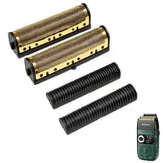 Peças de Substituição Shaver Kemei km 2027 Refil 2 Laminas e 2 Telas Para barbeador Profissional