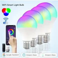10/15W Lâmpada Inteligente Rgb Smart Life Tuya Para Alexa E27 Google Assistant