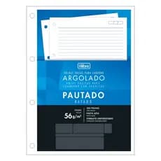 Refil de Bloco de Folhas Argolado Universitário 200 Folhas - Tilibra