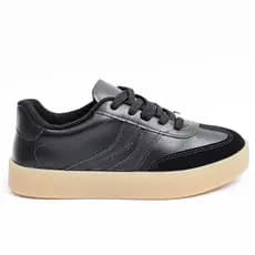 Tenis Vizzano Feminino Casual Moda 1444.100 Preto Lisboa