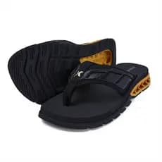 Sandália Chinelo Kenner Rakka Full Force L7 Masculino Preto Dourado Original DYN02