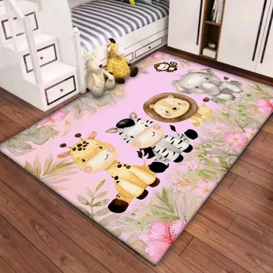Tapete Belga Baby Quarto e Sala 1,00x1,40 antiderrapante
