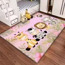 Tapete Belga Baby Quarto e Sala 1,00x1,40 antiderrapante