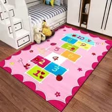 Tapete para Quarto de Criança Infantil Antiderrapante 1,00 x 1,40 decorativo