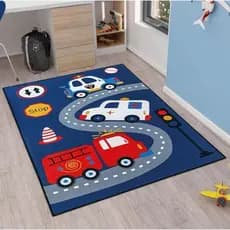 Tapete Infantil Kids Menina Menino Quarto Sala 1,00x1,40  Antiderrapante