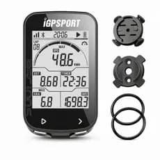 CICLOCOMPUTADOR BIKE GPS IGPSPORT BSC100S SEM FIO VELOCÍMETRO PARA CICLISMO COM DISPLAY LCD RESISTENTE À ÁGUA