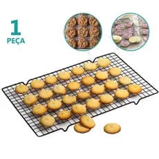 Grade Para Resfriamento Antiaderente Bolos Biscoitos Pão