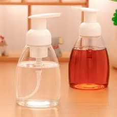 Kit 1/2 Porta Sabonete Líquido Dispenser Saboneteira Sistema Bomba de Espuma 300ML Maior Rendimento