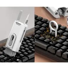 Kit Escovas Multiuso Limpeza Eletrônicos Teclado Celular Detalhes