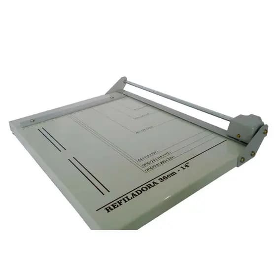 Refiladora Guilhotina Para Papel Scrapbook Foto Artesanato EXR36 Oficio 36cm