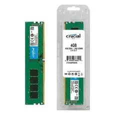 Memoria RAM 4Gb PC - Crucial - DDR4 - CT4G4DFS824A - 2400MHZ