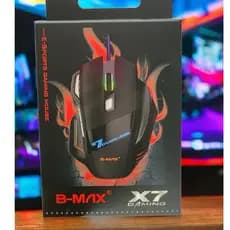Mouse Gamer Laser X7 7 Botões Profissional para jogo 7D/ DPI ajustável 2400