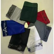 KIT 10 CUECAS BOXER ADULTO MASCULINA 10 CUECA BOX ADULTO MICROFIBRA ALCATEIA