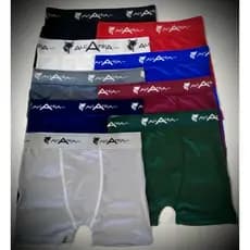 KIT 10 CUECAS BOXER ADULTO MASCULINA LISA 10 CUECA ADULTO MICROFIBRA LISA ALCATEIA