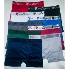 kit 5 CUECA BOXER ADULTO MASCULINA CUECA BOX ADULTO ALCATEIA