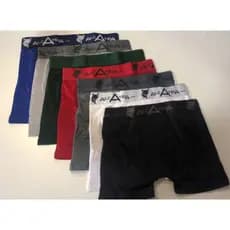 kit 5 Cuecas Boxer Adulto Masculina 5 Cueca Box Adulto Microfibra ALCATEIA