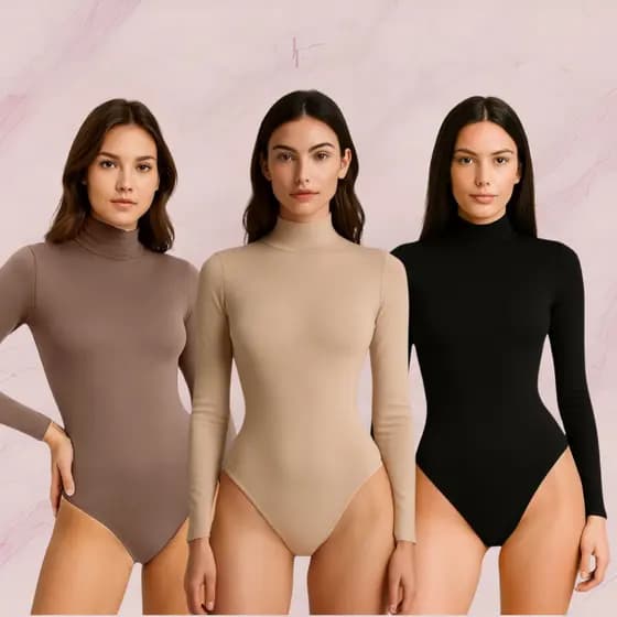 Body Gola Alta Suplex Coladinho Blogueirinha Moda Feminina