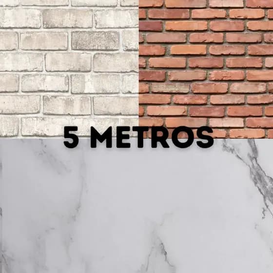 Papel de Parede 3D 5 Metros x 45cm Premium