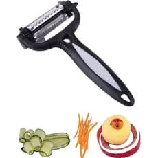 Descascador de Legumes 3 Laminas Inox Frutas e Legumes 15CM
