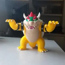 Bowser Super Mario - Impressão 3D