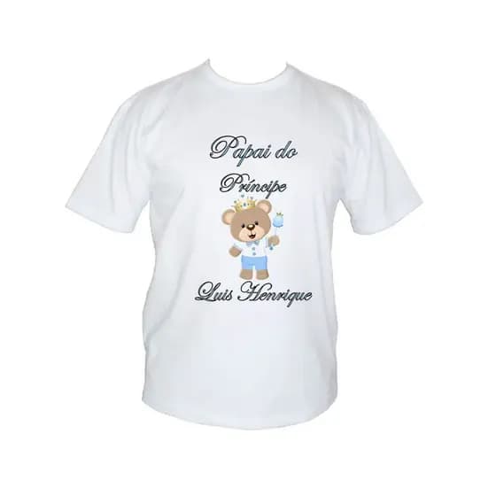 Kit 2 Camisetas Ursinho Príncipe