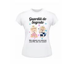 Baby Look Personalizada Chá Revelação