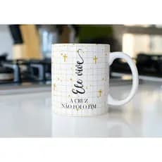 Caneca personalizada em temas frases Páscoa